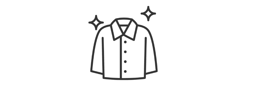 Illustration of a shiny button-up shirt.