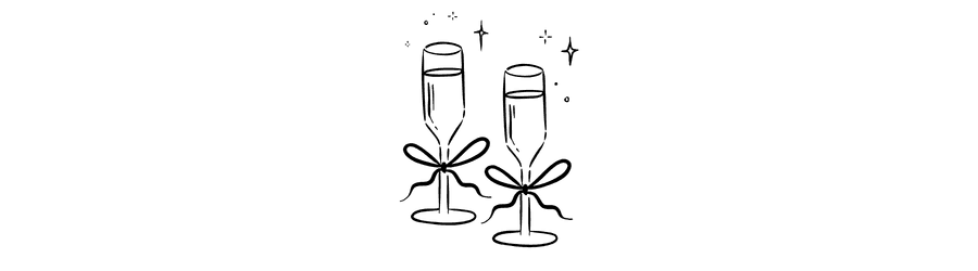 A simple outline of a cat silhouette.