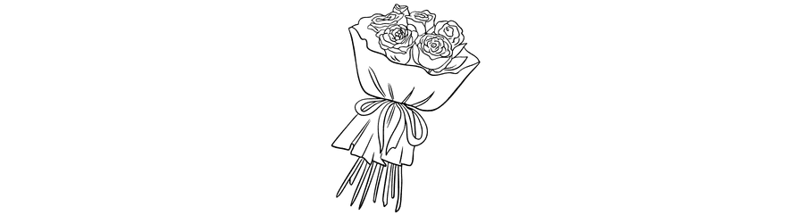 A simple black silhouette of a cat sitting upright.